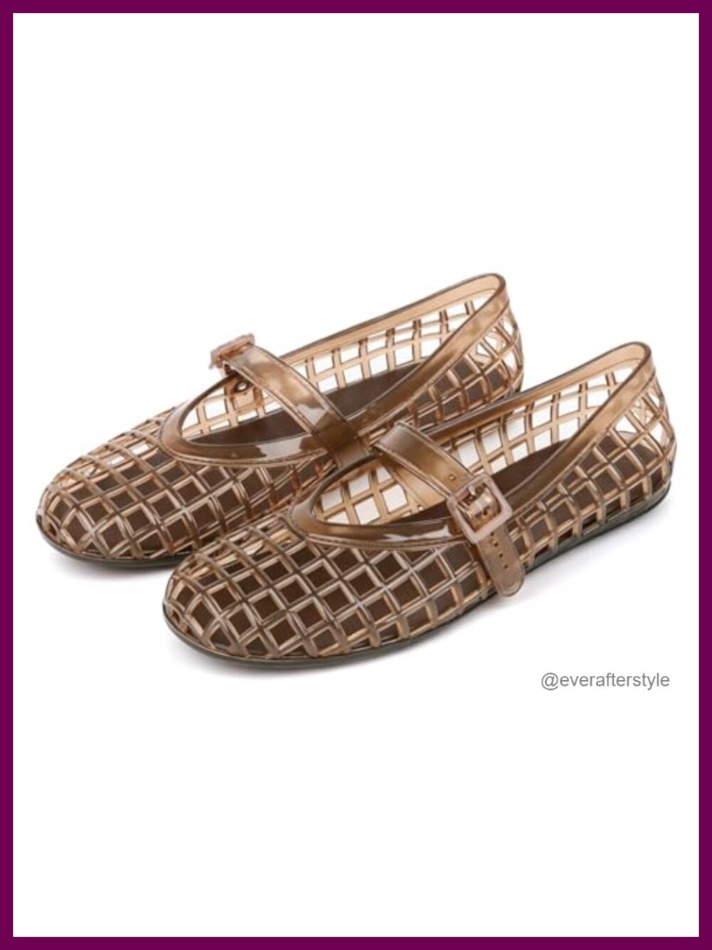 Jelly Mary Jane Ballet Flat Shoes Women Mesh Jellies Beach Sandals